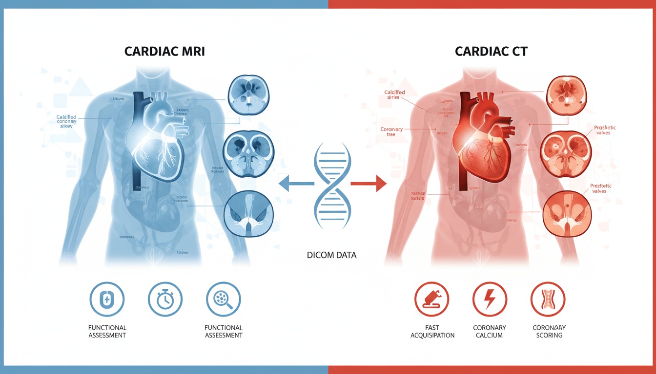 Cardiale MRI vs CT Welke Scan is Beter voor Hartbeeldvorming en Waarom(2) - Gemaakt door PostDICOM